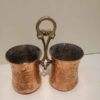 Persischer gehämmerter Kupferbesteckhalter – Traditionelles Küchenzubehör