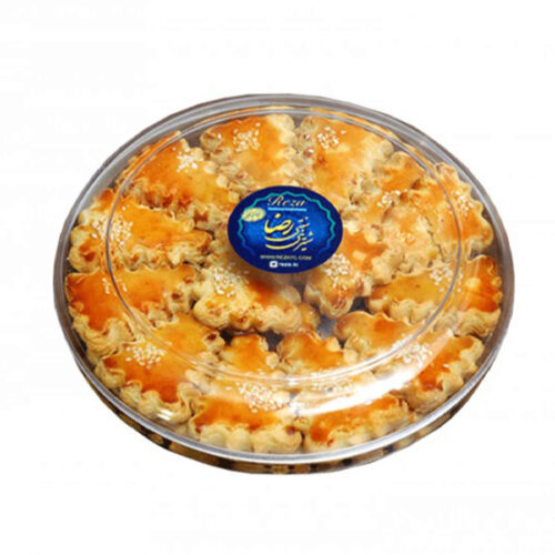 Persisches Mürbeteiggebäck aus Qazvin – Traditionelle krümelige Butterkekse, 500 g, 3 Packungen