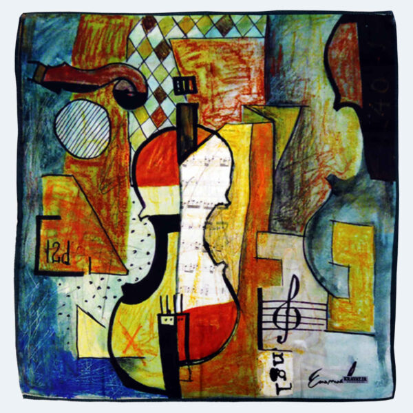 Stilvoller persischer Seiden-Hals-Schal für Frauen