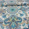 Persischer Termeh-Stoff verziert mit klassischem floralem Paisley-Design
