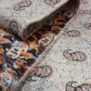Persischer Termeh-Stoff verziert im klassischen Paisley-Design