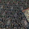 Persischer Termeh-Stoff elegant mit floralem Paisley-Design