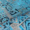 Persischer Termeh-Stoff elegant im Paisley-Design