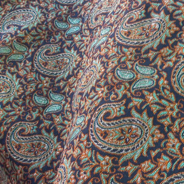 Persischer Termeh-Stoff elegant mit Paisley-Design