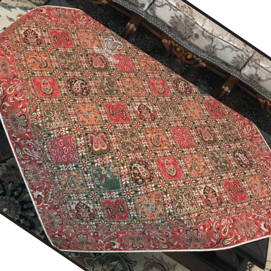 Persische Termeh Tischdecke Luxuriös Elegant mit Paisley Design