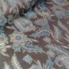 Persischer Termeh-Stoff Luxus mit floralem Paisley-Design