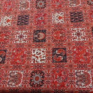Persischer Termeh-Stoff luxuriös im Paisley-Design