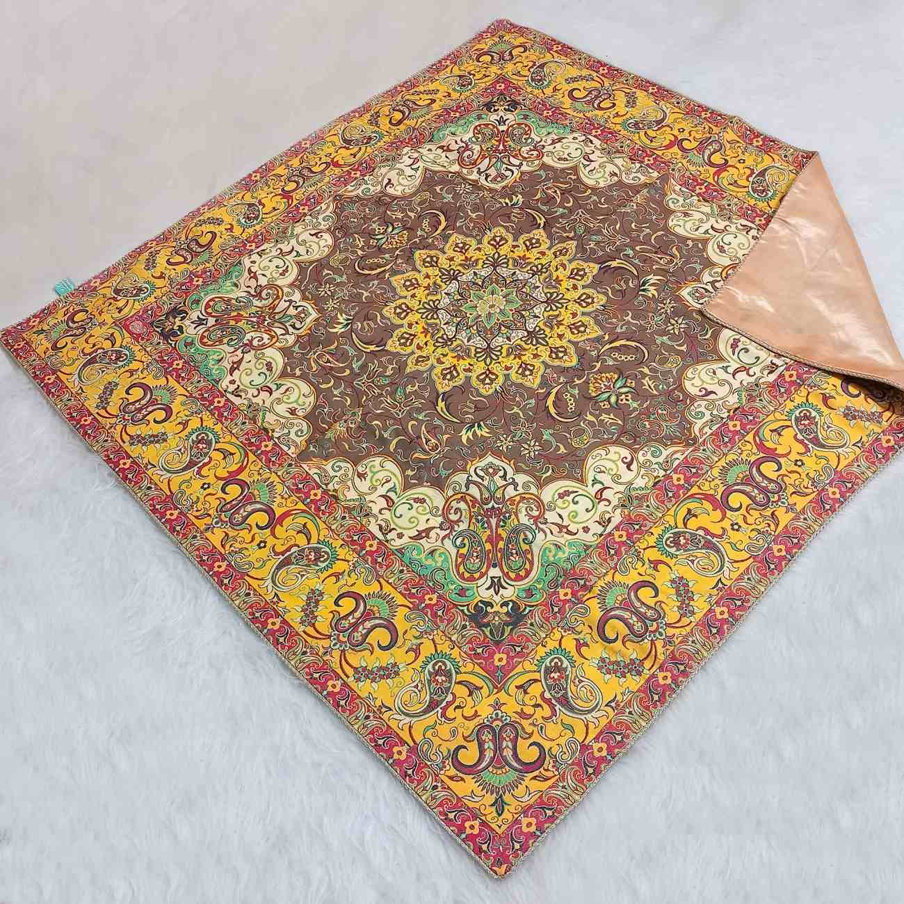 Persische Termeh Tischdecke mit Floral Paisley Design