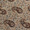 Persischer Termeh-Stoff mit floralem Paisley-Design