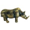 Nashorn-Figur Dekorative Statue - Rhino-Heimakzent