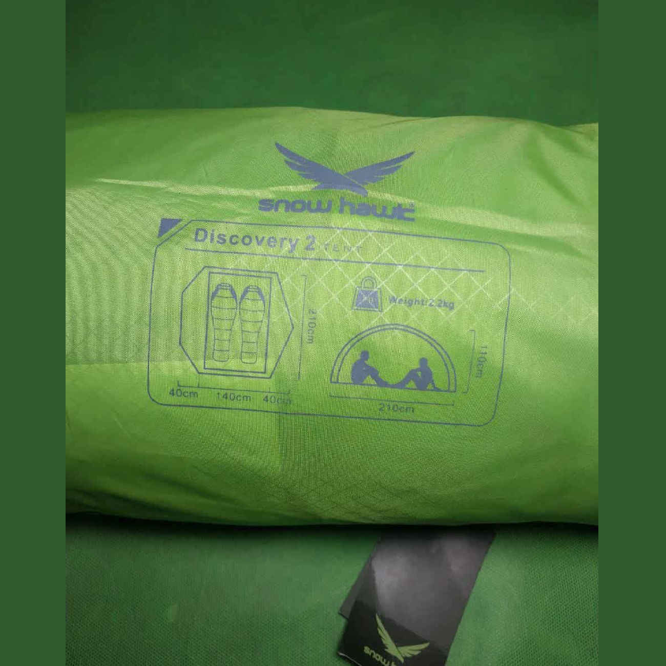 Snow Hawk Campingzelt für 3 Personen – Wasserdicht und mit einfachem Aufbau