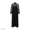 Stilvolle Abaya für Frauen mit Paisley-Design