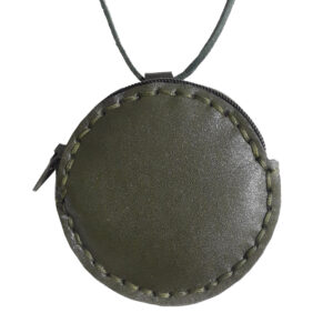 Taweez Hals Beutel – Natürliches Leder Amulett Halter – Authentisches Hals Accessoire
