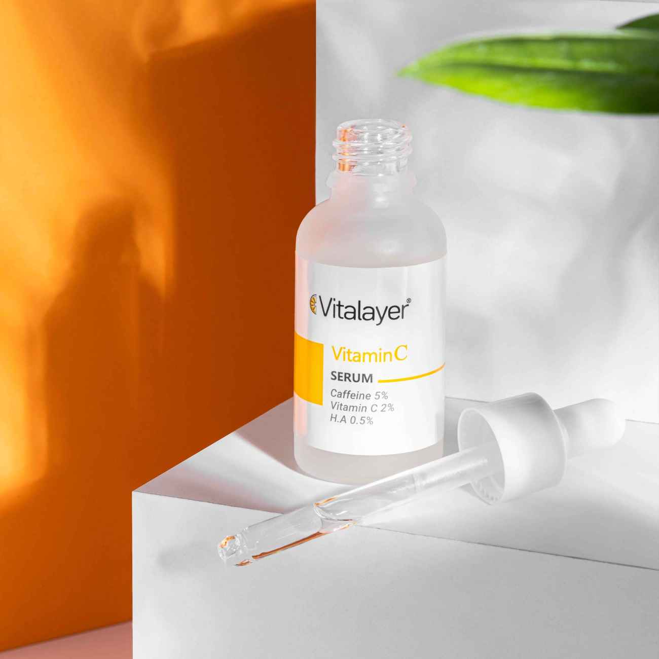 Vitaleer Augenserum mit Koffein & Vitamin C 30 ml