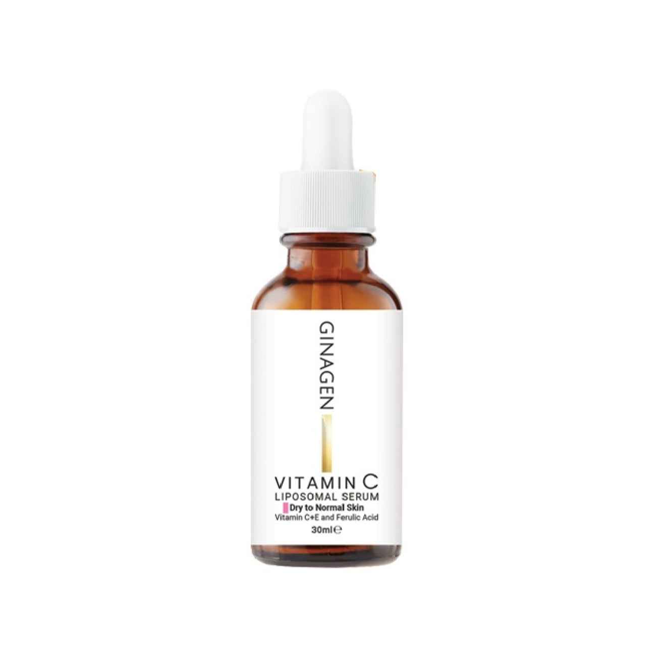 Vitamin C Anti-Falten Serum für trockene bis normale Haut von Ginagen 30 ml