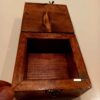 Handgefertigte Holz-Schmuckbox in Braun