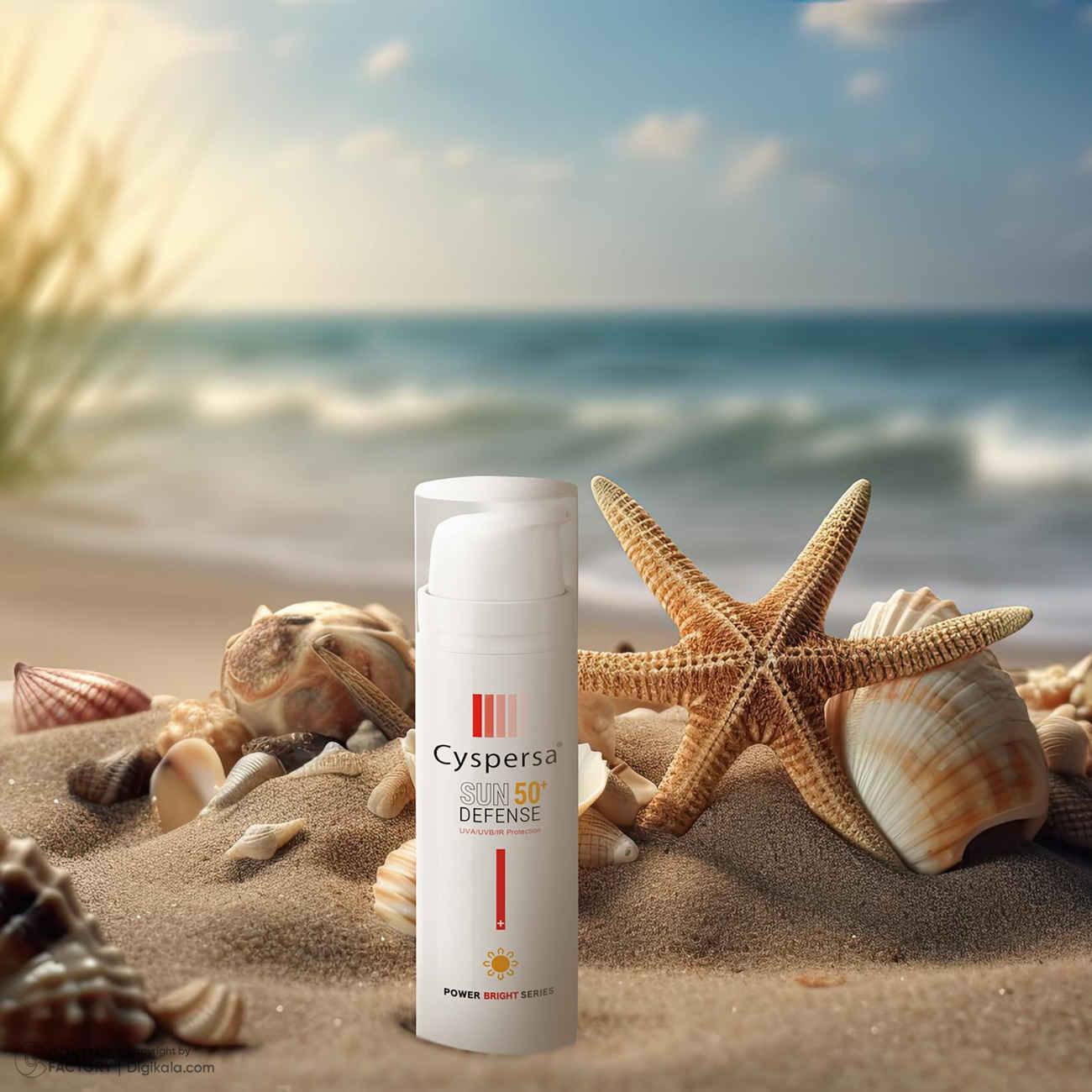 Cyspersa SPF50 Sonnenschutzfluid: Farblos, Anti-Flecken, 50 ml – Geeignet für alle Hauttypen