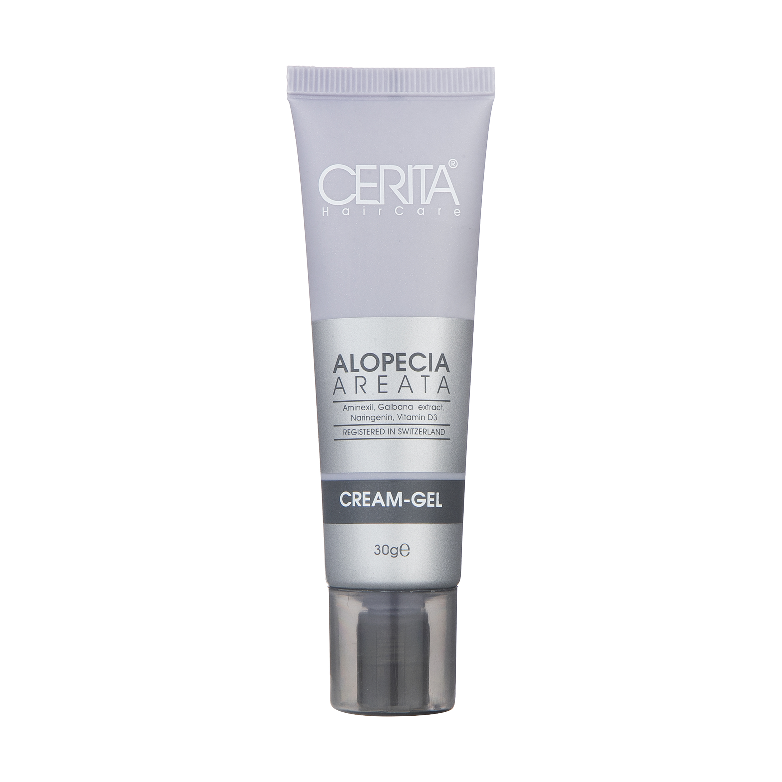 Cerita Alopecia Areata Anti-Haarausfall Creme-Gel 30g Zielgerichtete Behandlung für Kreisrunden Haarausfall (x2)