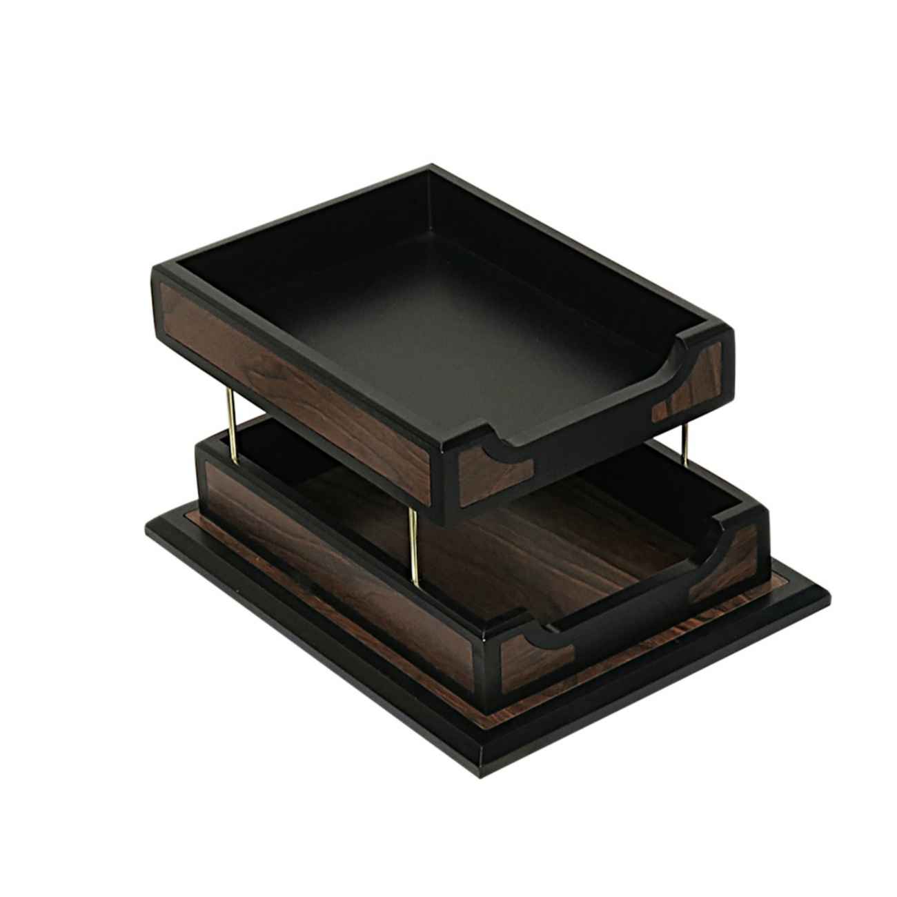 Holz-Schreibtisch-Ordnungssystem mit 11-teiligem Zubehör