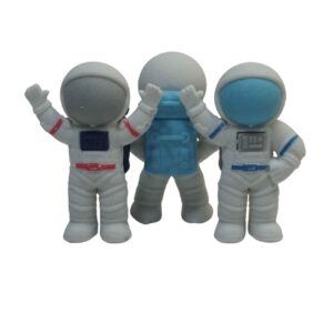 3-teiliges Astronauten-Radiergummi-Set – Abheben in den Spaß mit galaktischen Wundern