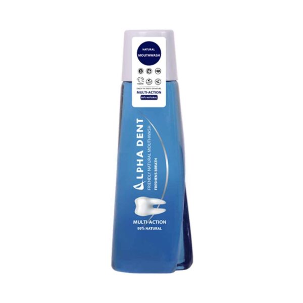 AlphaDent Natürliche Mundspülung ohne Alkohol & Fluorid - Multi Action (x2)