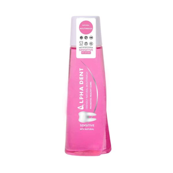 AlphaDent Natürliche Sensitivität Linderung Mundspülung ohne Alkohol (x2)