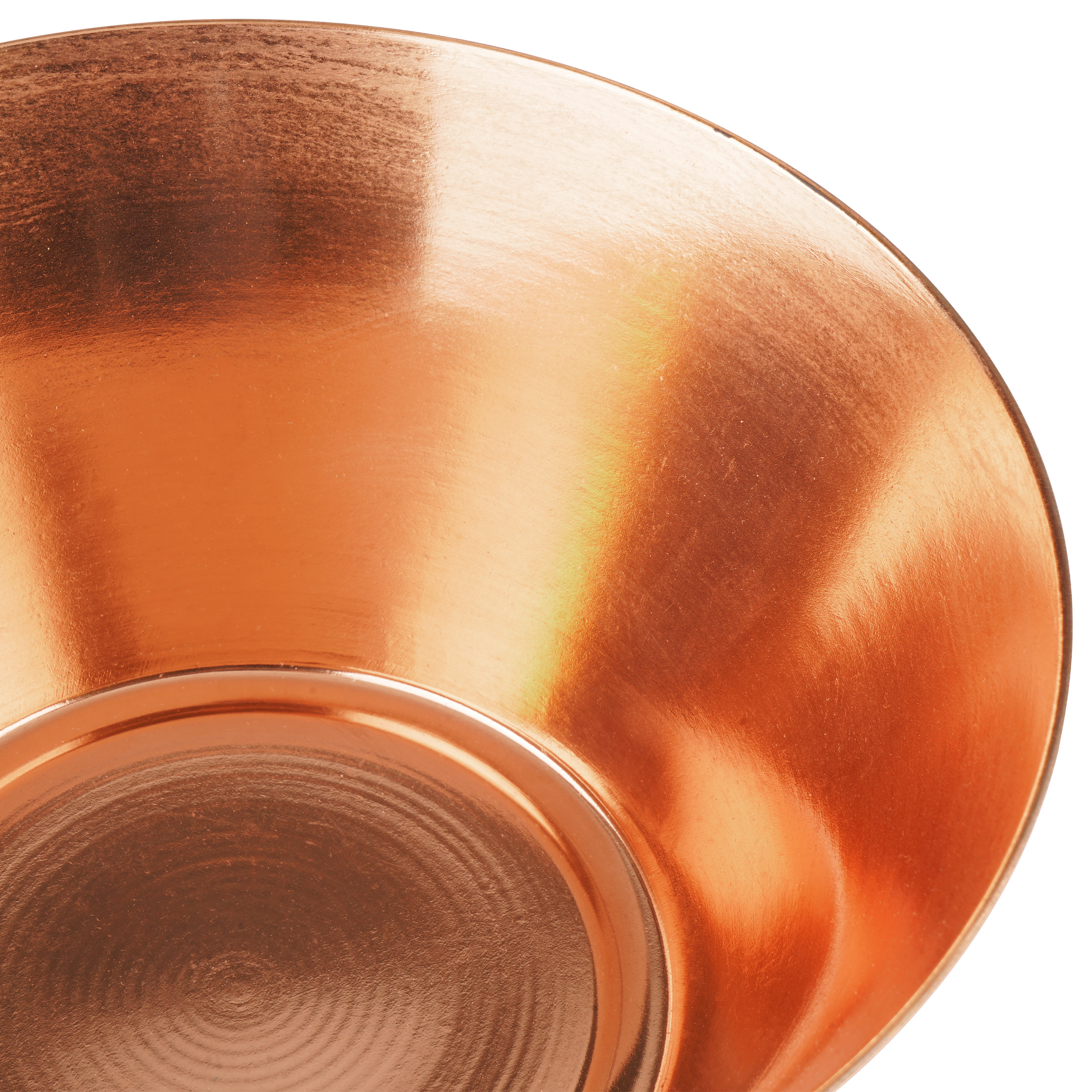 Kunsthandwerk Persische Handgefertigte Kupfer-Schale in Türkis