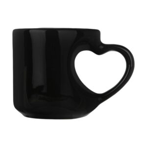 Künstlerische Keramiktasse – Herzgriff-Design, Chic & Luxus