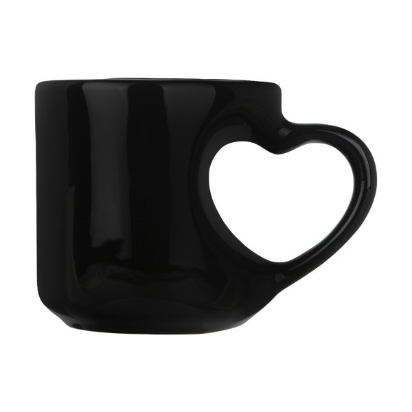 Künstlerische Keramiktasse - Herzgriff-Design, Chic & Luxus