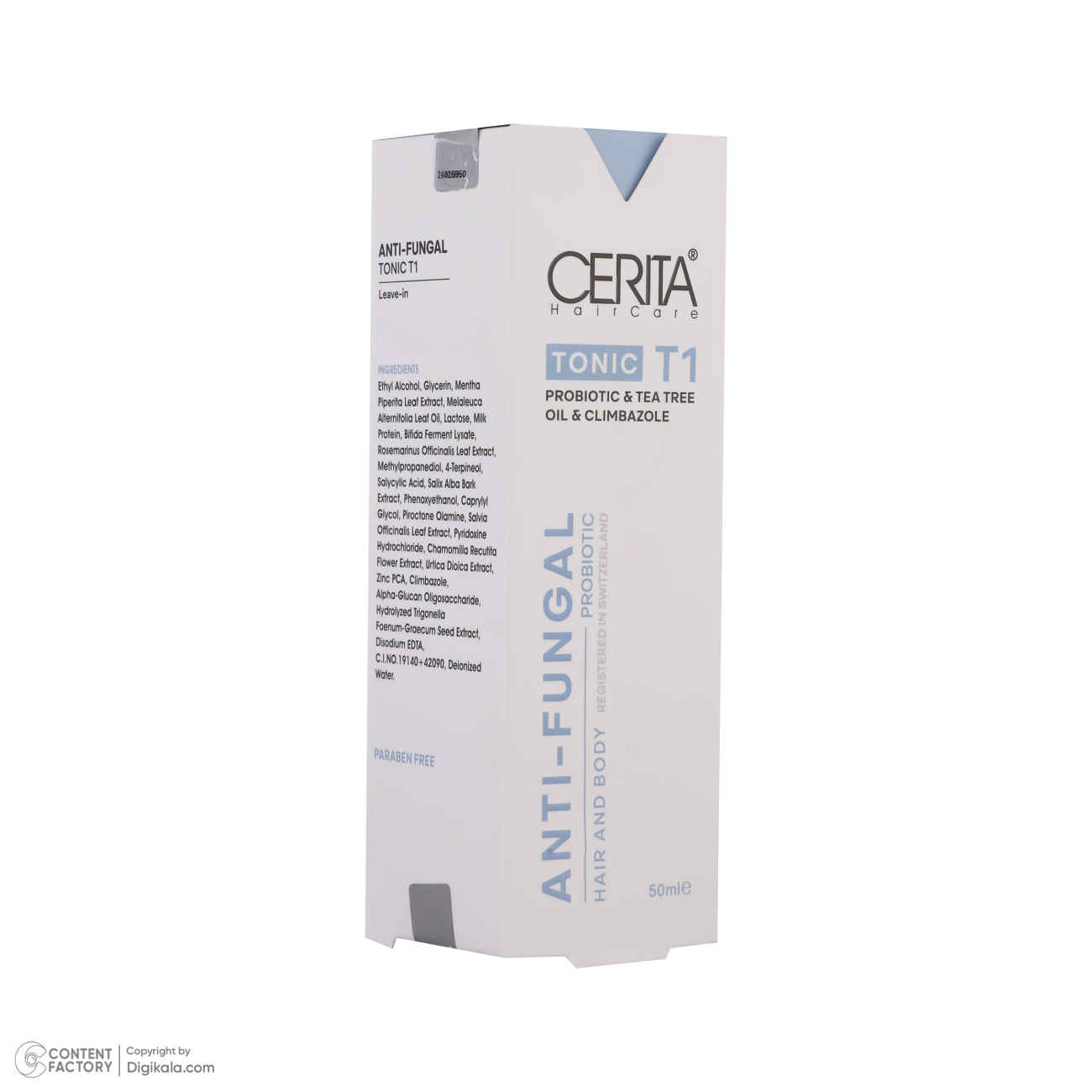 Cerita Anti-Schuppen & Pilz Probiotisches Haar-Tonic – Geeignet für Alle Haartypen T1 (Packung mit 2)