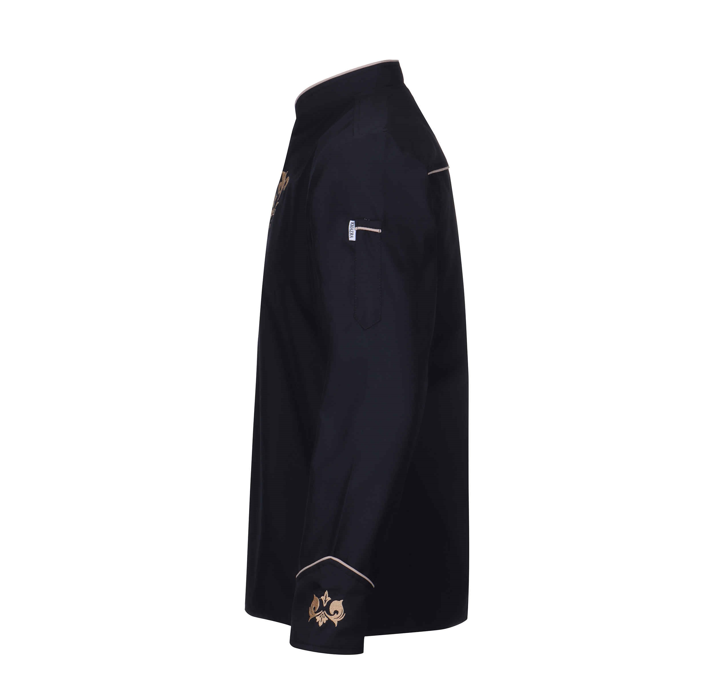 Chefjacke mit langen Ärmeln für Herren – Strapazierfähig & Professionell