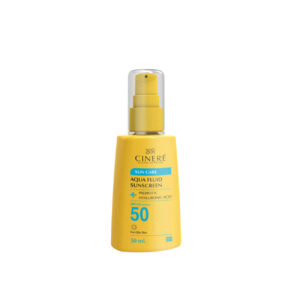 Cinere Präbiotischer Sonnenschutz SPF50 Fluid für fettige Haut