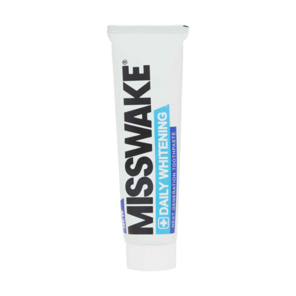 Daily Whitening Zahnpasta von Misswake – 100 ml (Packung mit 3)