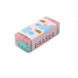 Teilbarer Radiergummi mit Fantasie-Dinosaurier-Design (Packung mit 6 Stück)