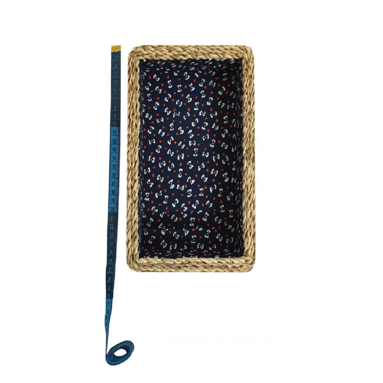 Eleganter Weidenkorb, handgewebt, chic und schön