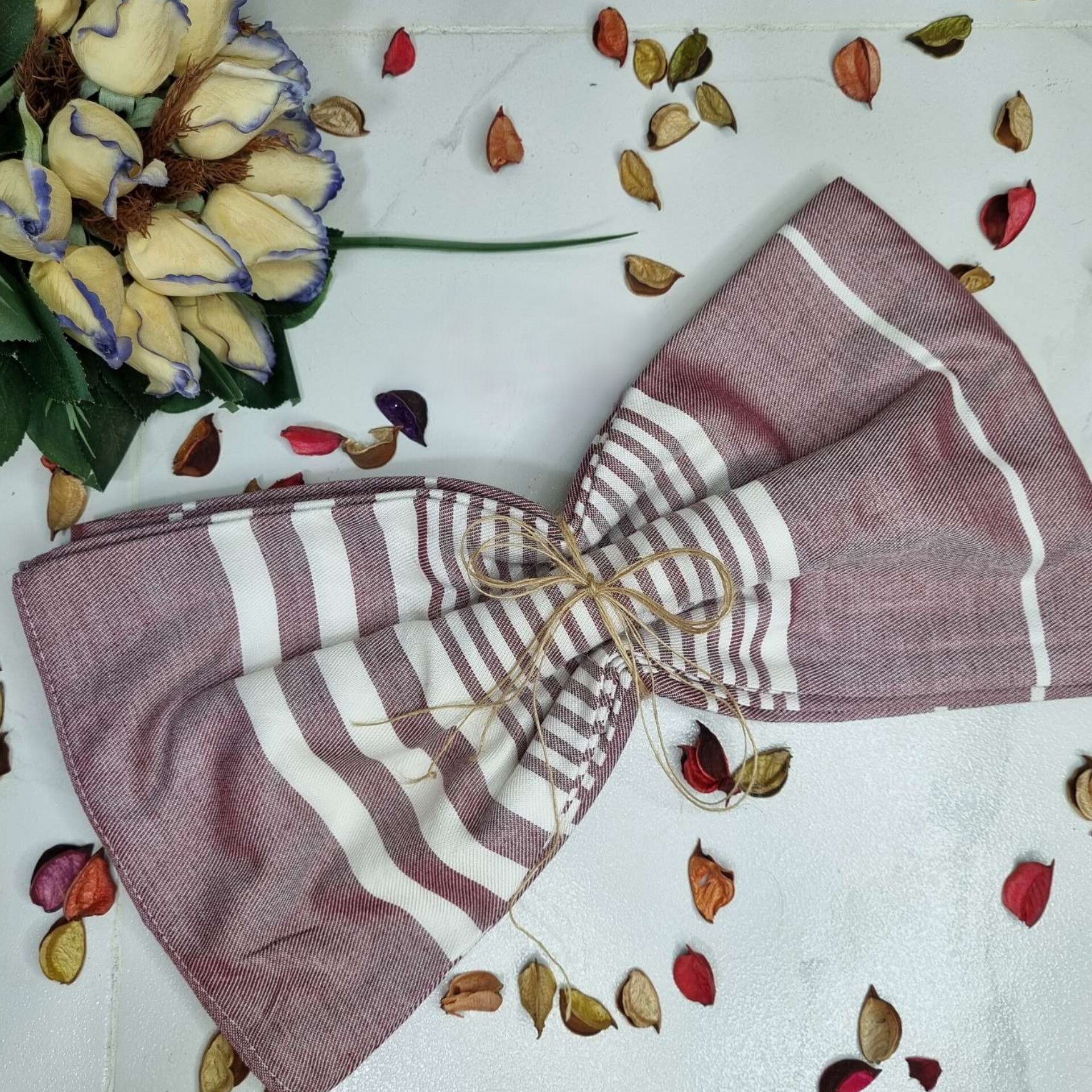 Handgefertigter Persischer Bademantel Reine 100% Baumwoll-Eleganz