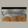 Elegantes Resin-Serviertablett, handbemalt mit Griffen