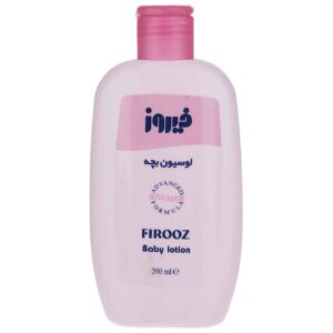Firooz Baby Körperlotion in Pinker Verpackung – 200 ml (Packung mit 3 Stück)