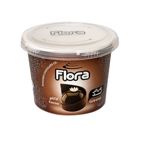 Flora Cocoa Cold Glaze für Kuchen- und Gebäckdekoration, 300 g (2x)