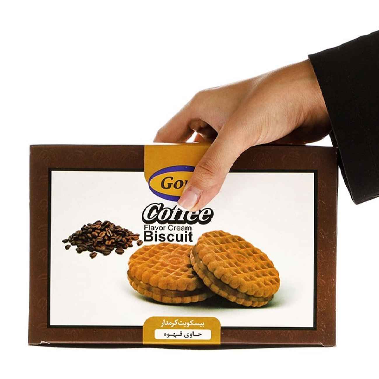 GORJI Sahnegefüllte Biscuits mit intensivem Kaffeegeschmack – 370 g