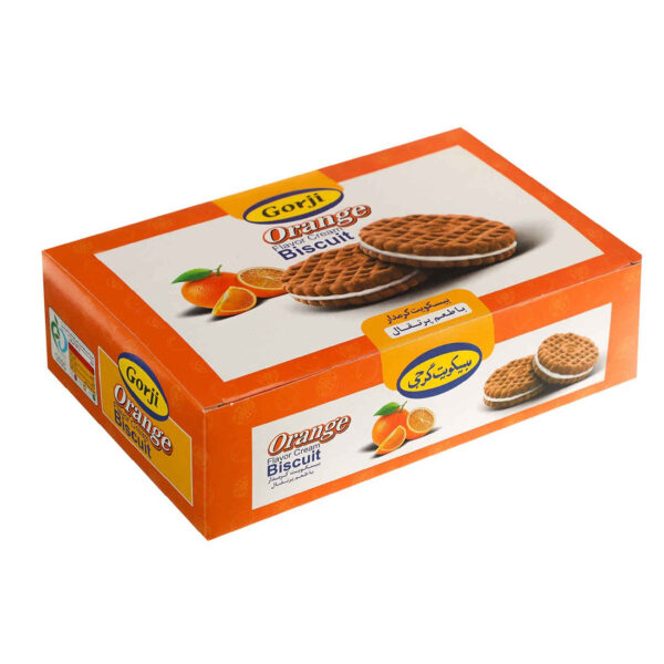 GORJI Orangensahnegefüllte Biscuits - 380 g