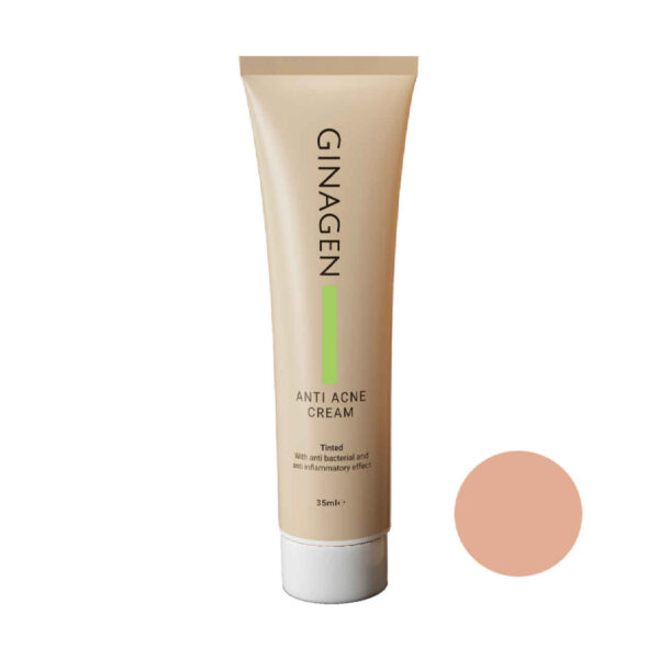Ginagen Getönte Anti-Akne-Creme 35 ml - Helles Beige - mit antibakterieller Wirkung