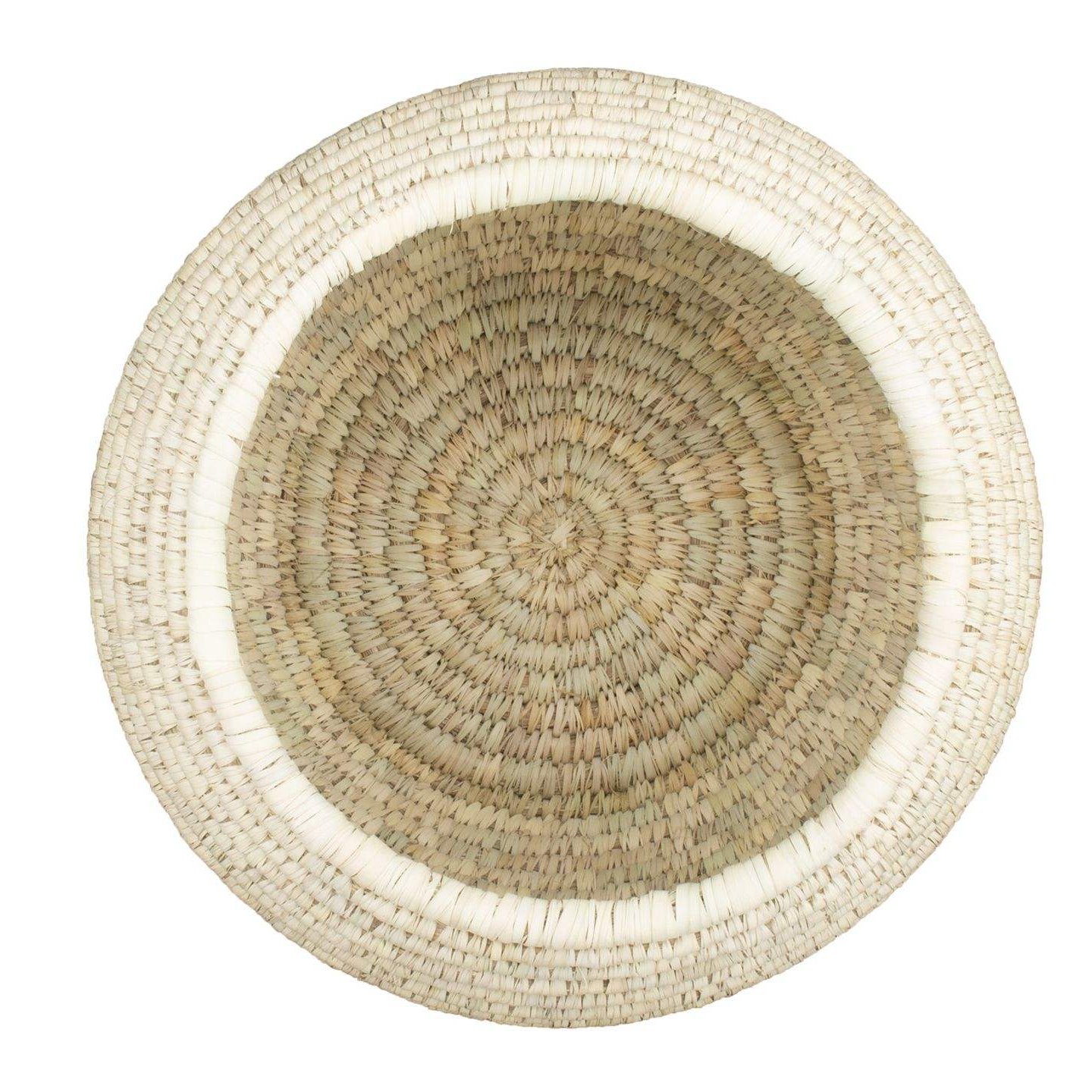 Handgewebter Weidenkorb zur Aufbewahrung mit Deckel