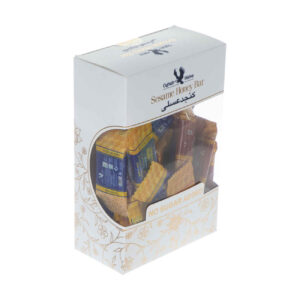 Honig-Sesam-Snack von Oghab Halva – Eine gesunde Alternative zu Zucker, 32 Packungen (je 10 g)