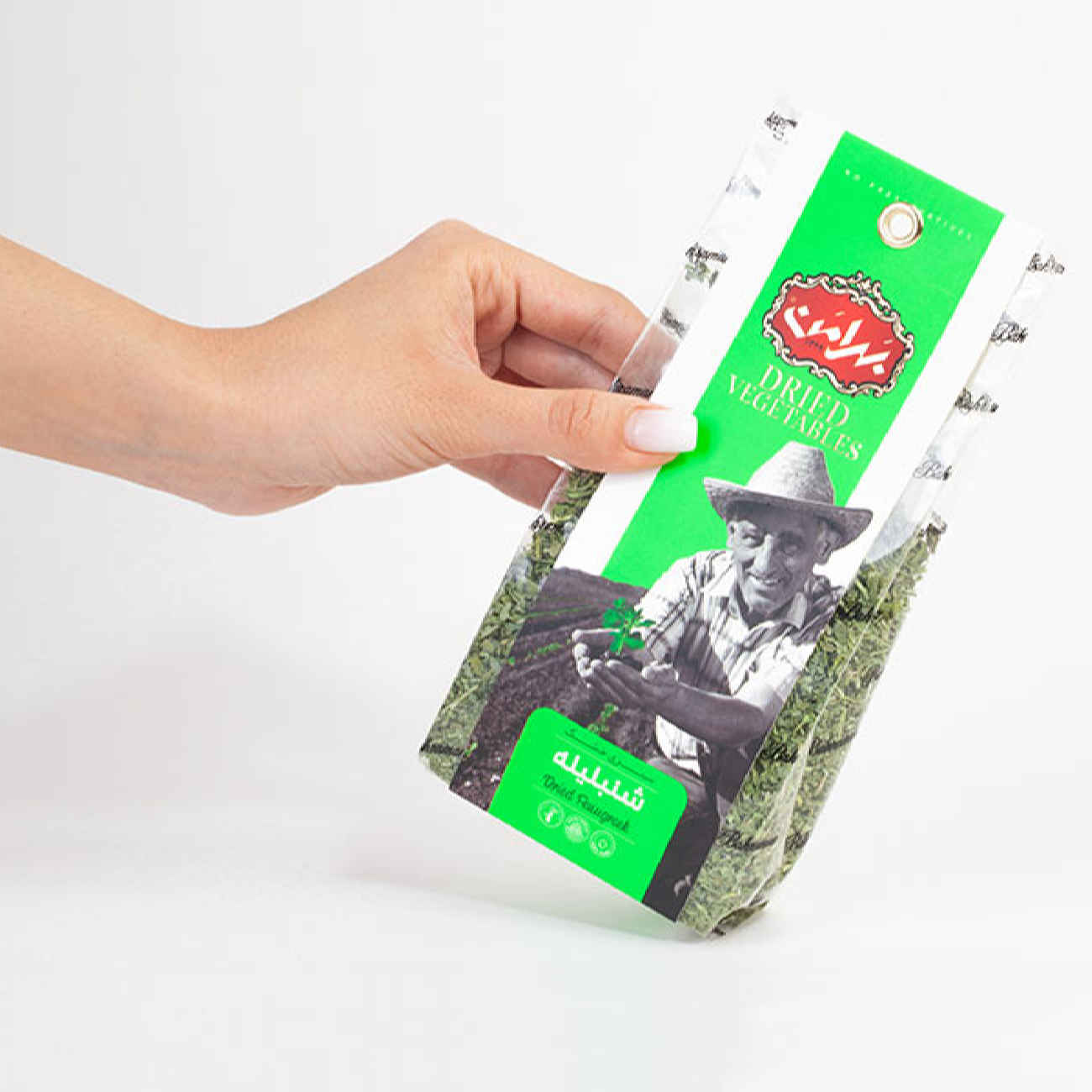 Iranischer Shanbalileh (Bockshornklee) getrocknete Blätter von Bahraman