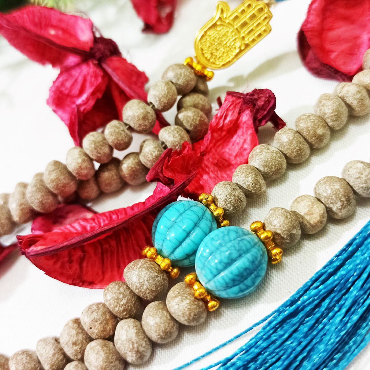 Islamischer Karbala Tasbih Gebetsperlen mit Khak-e-Shifa für Schiiten Artaios