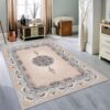 Elegante Persische Stil Indoor-Bodenmatte mit Blumenmuster