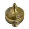 Luxus Messing-Zuckerschale mit handgefertigtem Deckel