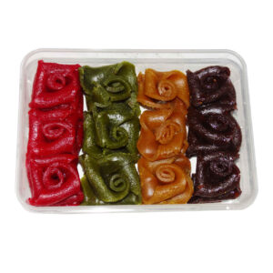 Multi-Frucht-Lavaschak mit Rosendesign – 500 g