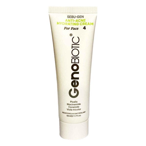 Ölfreie Feuchtigkeitsspendende Anti-Akne-Creme - Geno Biotic (50 ml)